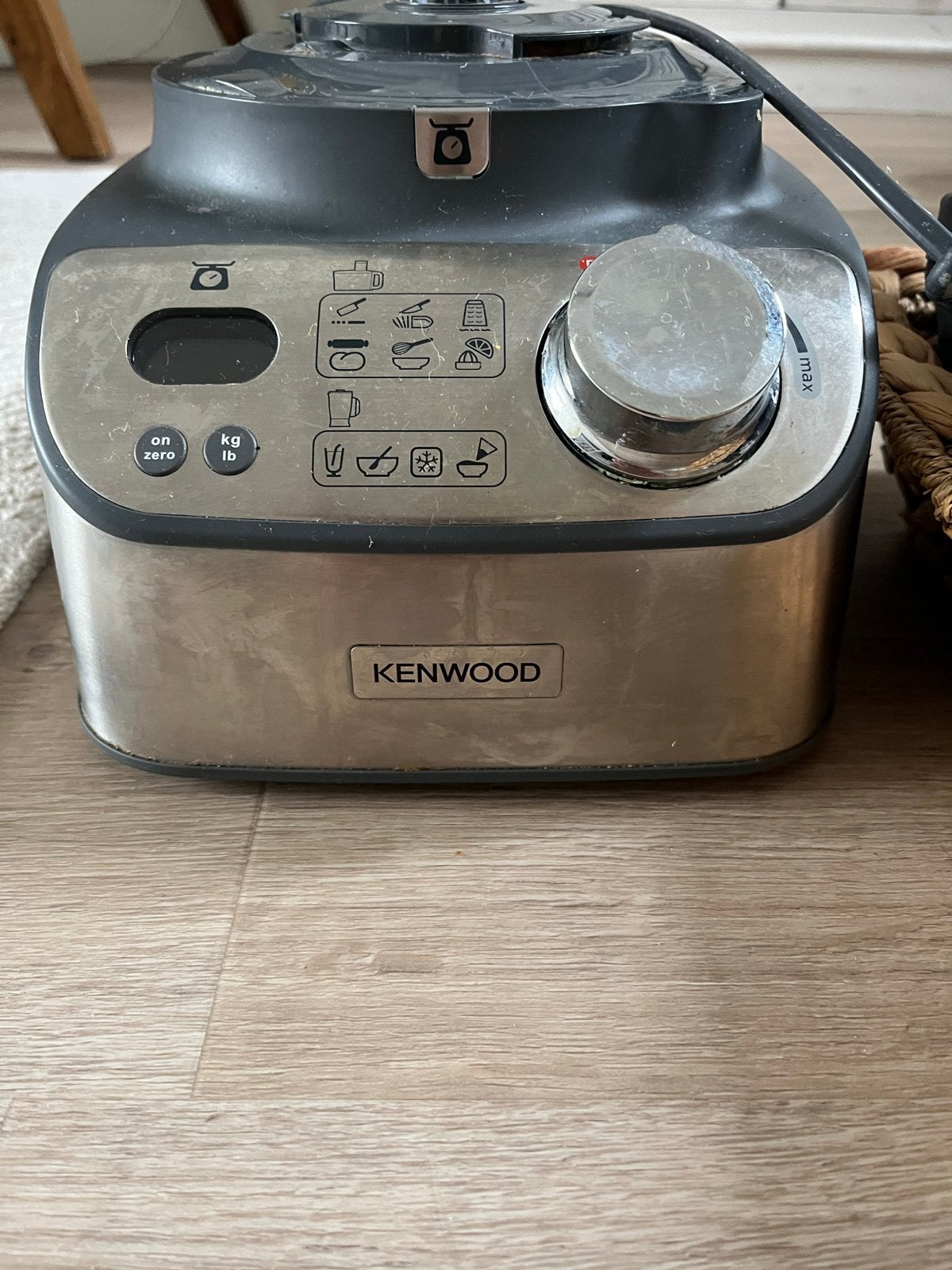 Kenwood Multipro Compact Foodprocessor FDM301SS, Witgoed en Apparatuur, Gebruikt, 3 snelheden of meer, Ophalen of Verzenden, 2 tot 3 liter