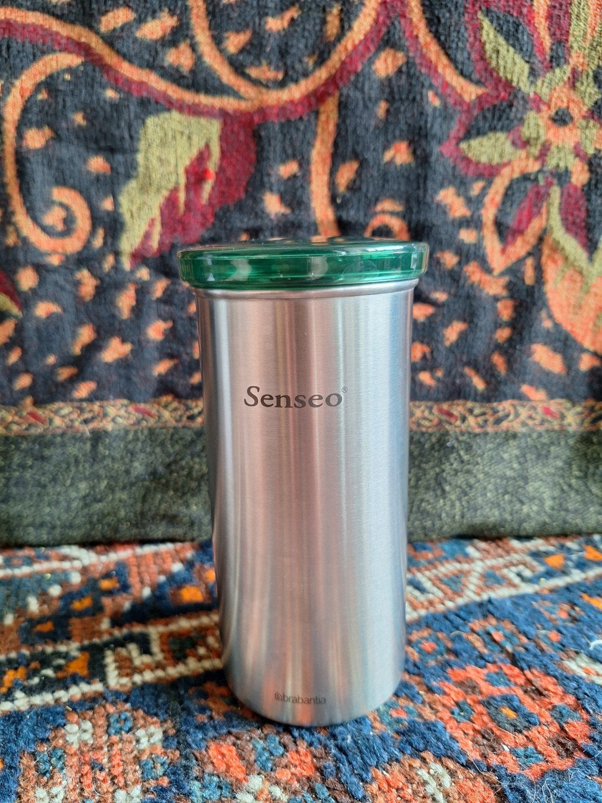 Senseo  Brabantia koffieblik, Overige typen, Gebruikt, Ophalen of Verzenden, Senseo