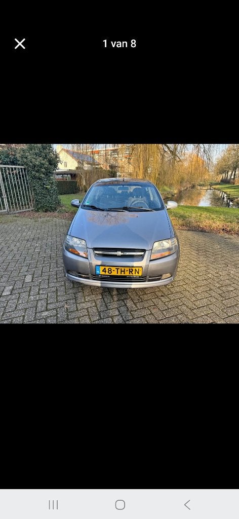 Chevrolet Kalos 1.4 16V 3D AUT 2006 Grijs, Ophalen