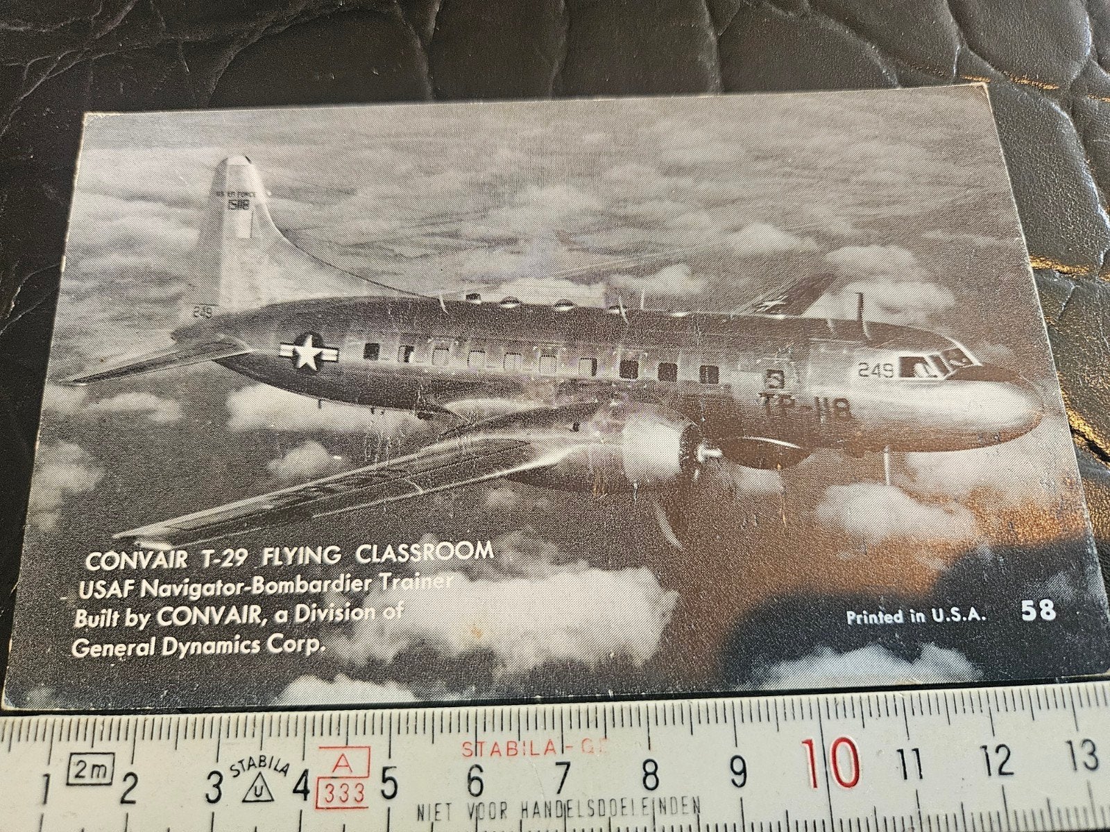 Convair T-29 Flying Classroom USAF Navigator-Bombardier, Ophalen of Verzenden