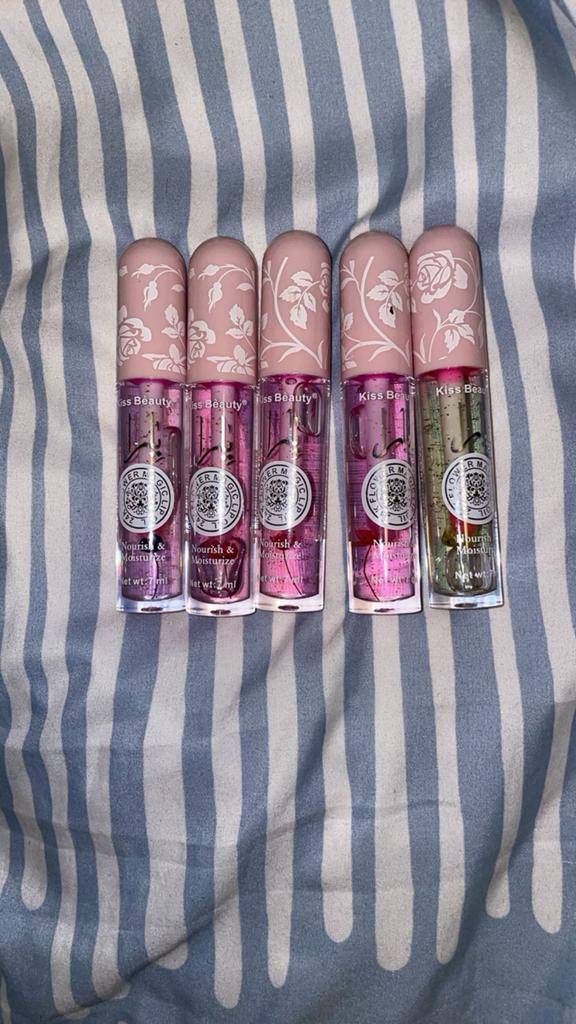 Lipgloss, Ophalen of Verzenden, Zo goed als nieuw, Roze, Lippen