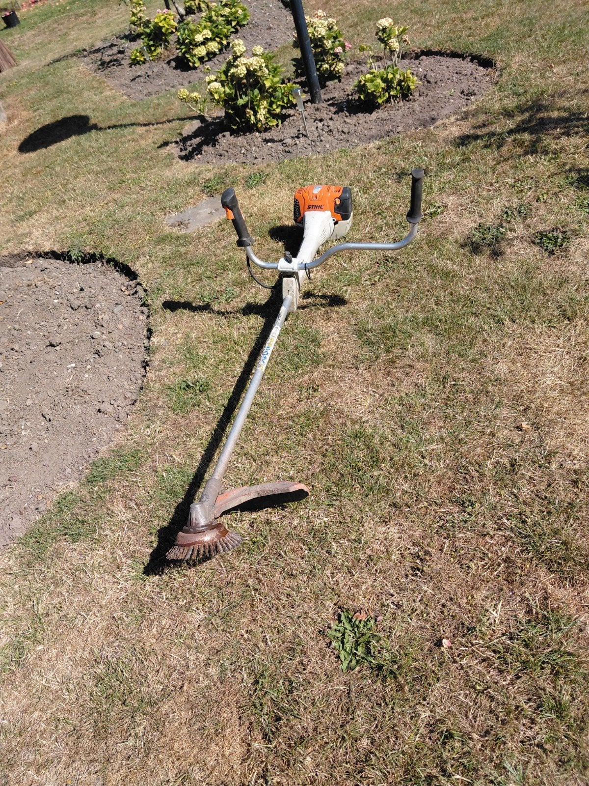 bosmaaier stihl type fs 311 met onkruidborstel, Ophalen of Verzenden, Benzine
