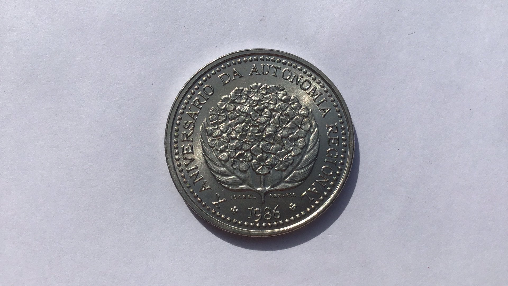 Azoren 100 escudos 1986., Ophalen of Verzenden