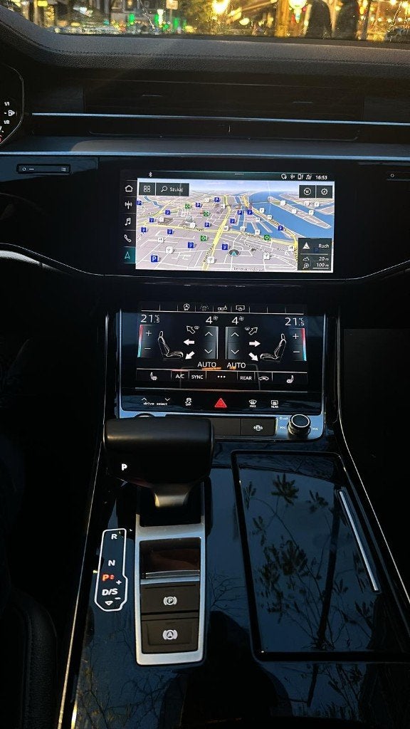 Audi A8 50 TDI 286pk Tiptronic Quattro 2018 Zwart, Auto's, Automaat, Dealer onderhouden, Autonomous Driving, Zwart