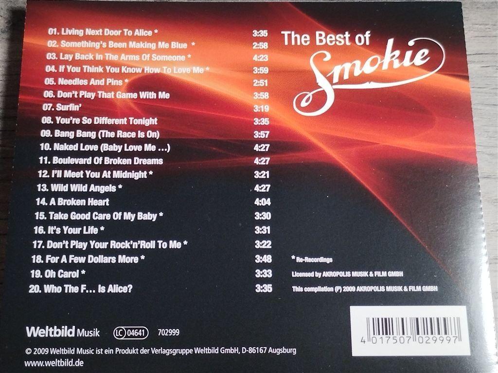 Smokie - The Best of [2009], Cd's en Dvd's, Ophalen of Verzenden, Zo goed als nieuw