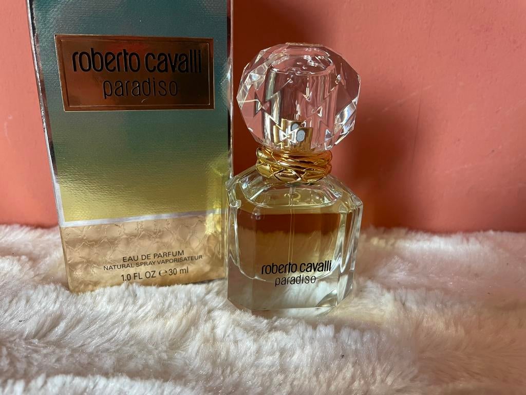 Roberto Cavalli - Paradiso eau de parfum 30ml, Verzenden, Zo goed als nieuw