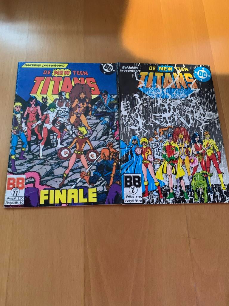 De New Teen Titans - Nrs. 6 & 11 (DC Comics), Boeken, Stripboeken, Meerdere stripboeken, Ophalen of Verzenden, Gelezen