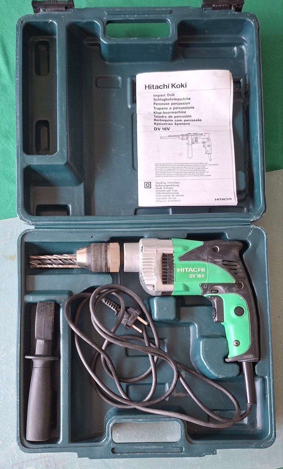 HITACHI boormachine, Ophalen of Verzenden, Gebruikt, Boormachine
