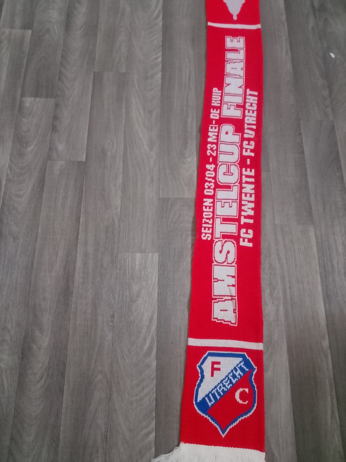 FC Utrecht sjaal Amstel Cup Finale 2004, Ophalen of Verzenden