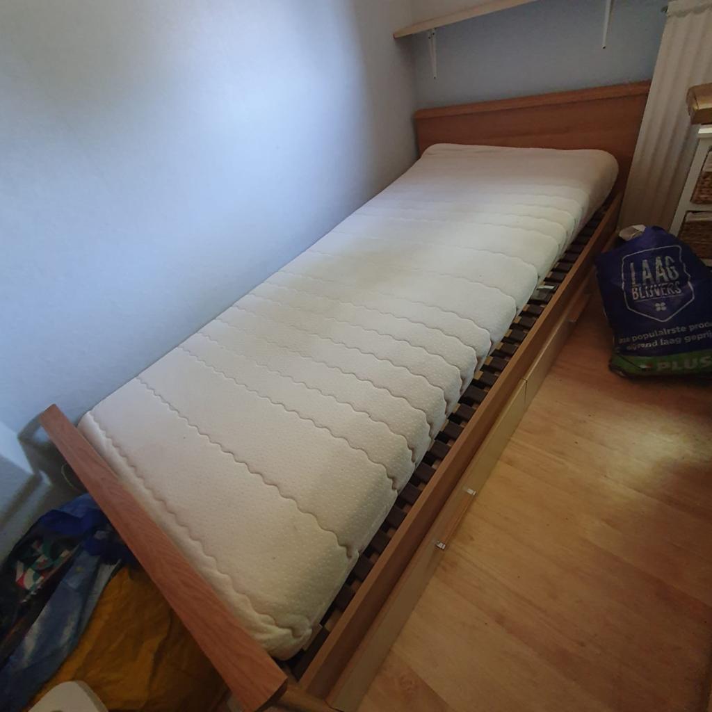 Slaapkamer meubels, Huis en Inrichting, Ophalen, 90 cm, Eenpersoons, Wit