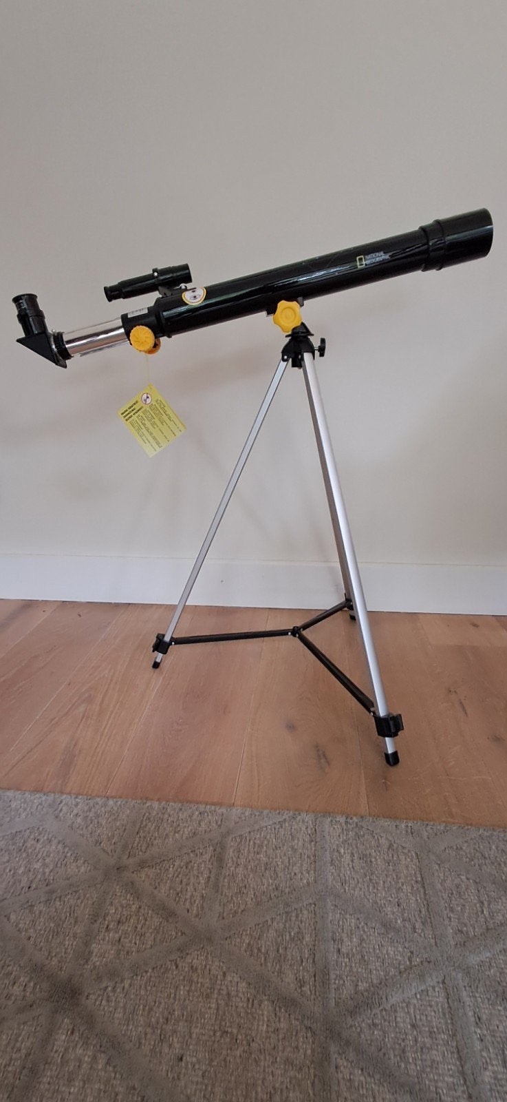 National Geographic AZ Telescoop 50/600 (gebruikt), Audio, Tv en Foto, Optische apparatuur | Telescopen, Ophalen of Verzenden