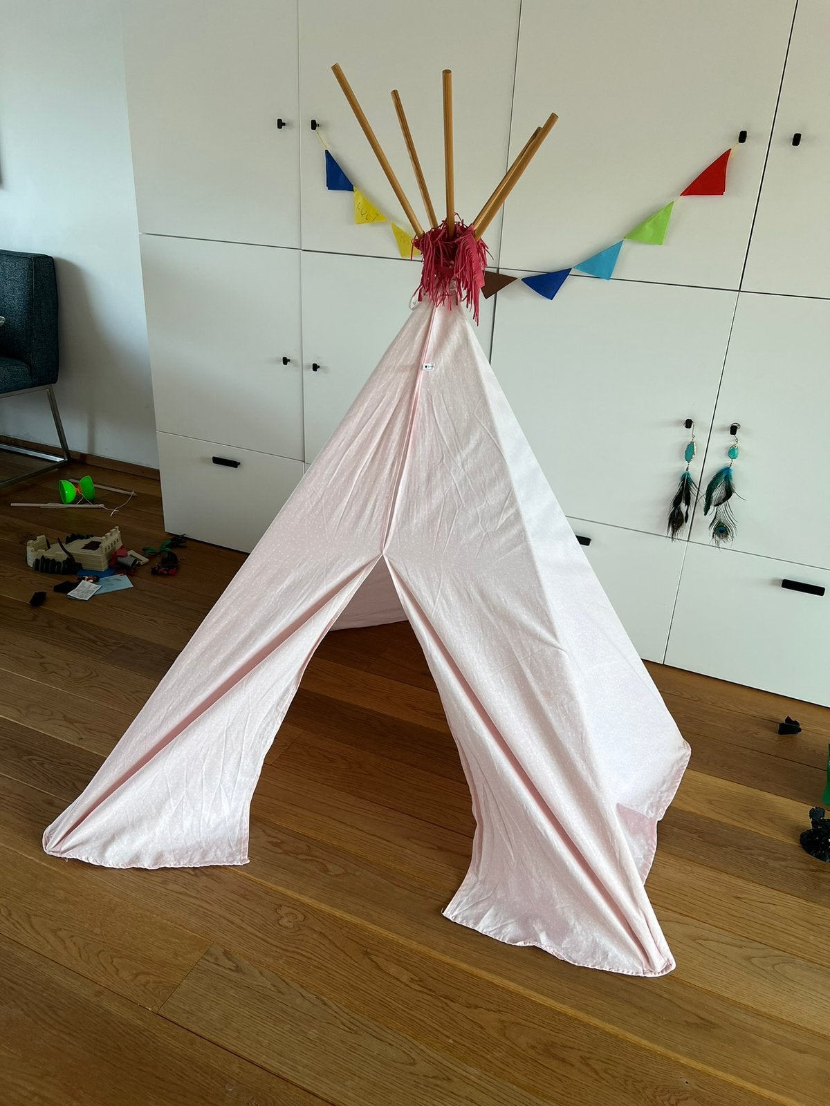 Zomerse tipi, Ophalen, Gebruikt