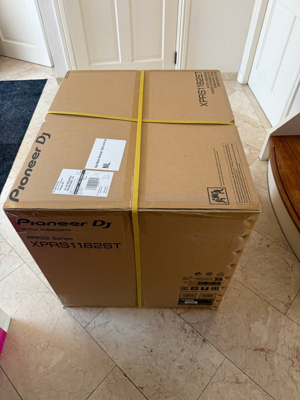 Pioneer DJ XPRS1182ST 18 inch actieve subwoofer, Audio, Tv en Foto, Luidsprekers, Ophalen, Zo goed als nieuw, Subwoofer, Pioneer