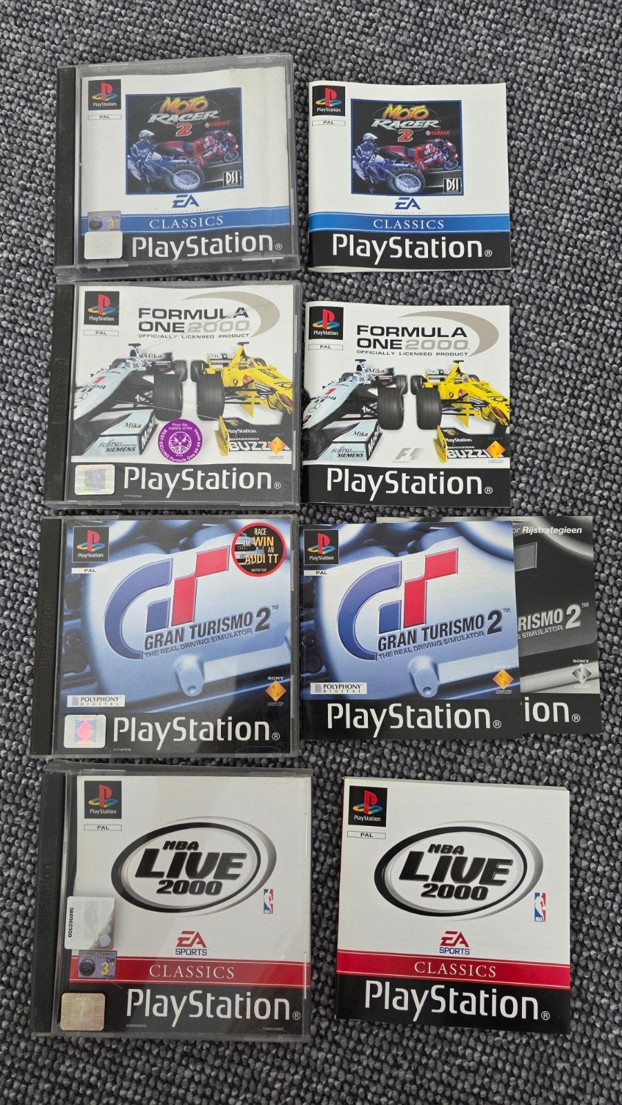 PlayStation 1 Games Collectie (7 stuks), Spelcomputers en Games, Games | Sony PlayStation 1, Gebruikt, 1 speler, Racen en Vliegen