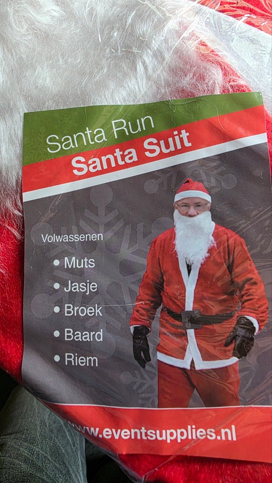 KERSTMAN  pakken kleding, Ophalen of Verzenden, Nieuw