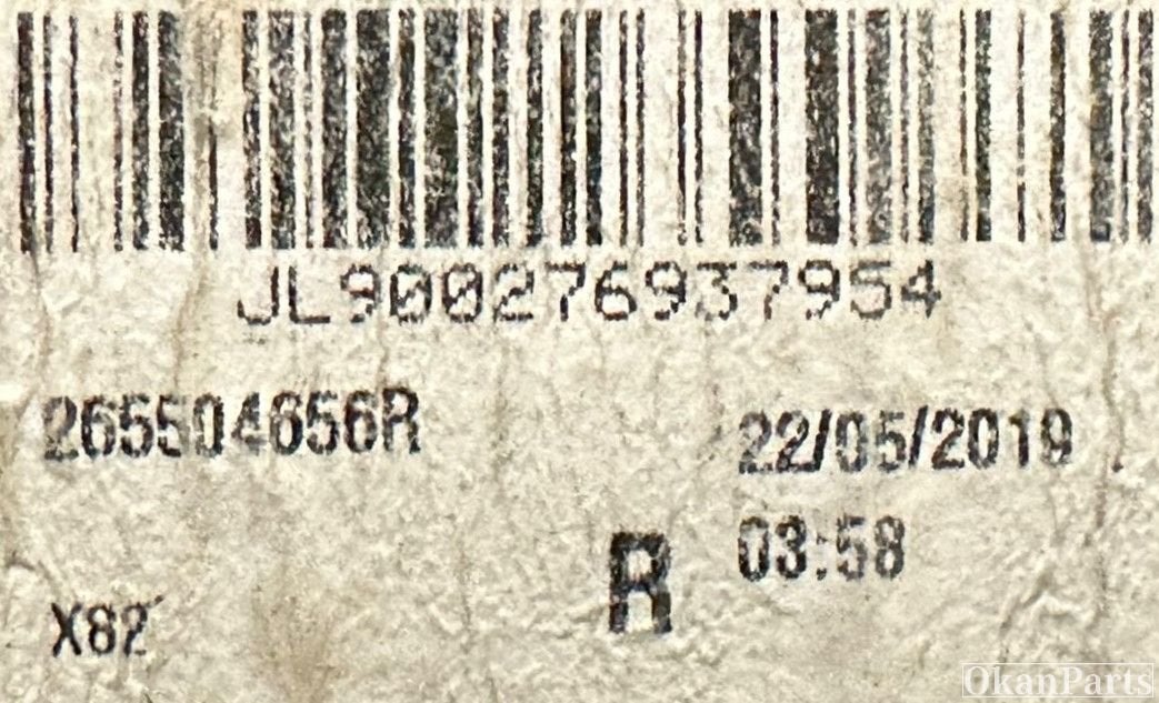 Renault Trafic III rechter achterlicht rechts 265504656R, Ophalen of Verzenden, Gebruikt