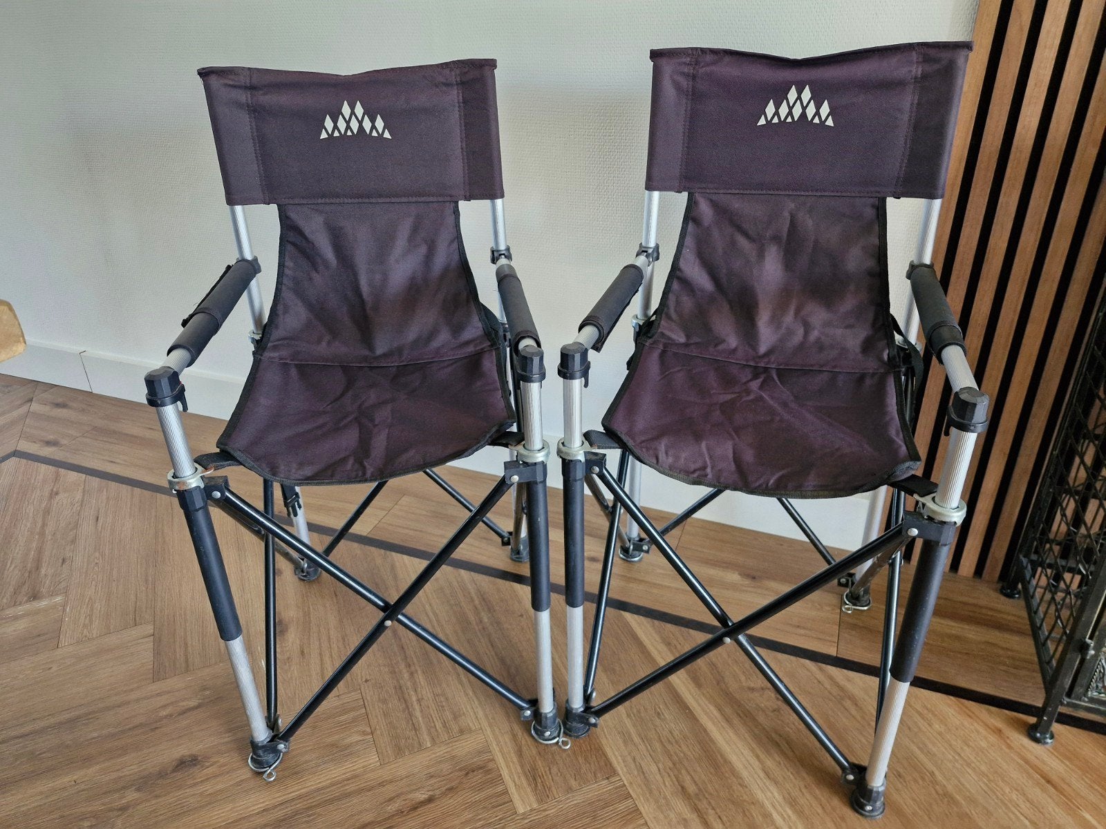 2 Obelink campingstoelen - gebruikt en in goede staat, Caravans en Kamperen, Kampeermeubelen, Ophalen, Gebruikt, Campingstoel