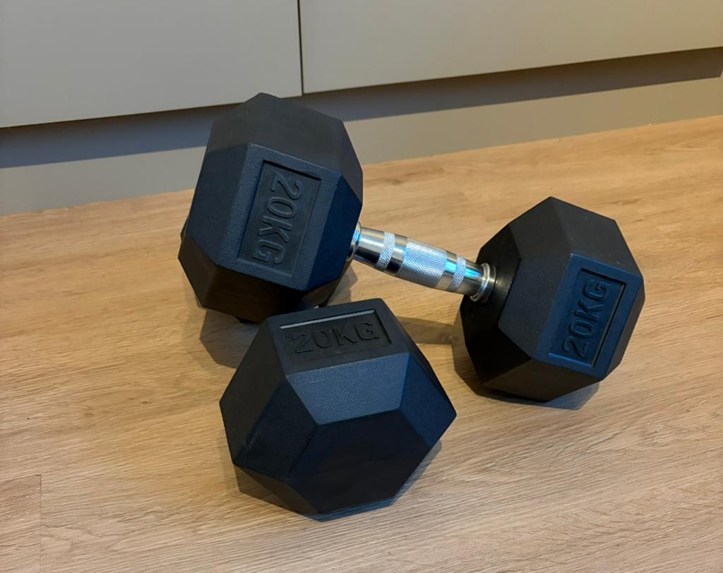 Dumbells, Ophalen, Zo goed als nieuw, Dumbbell