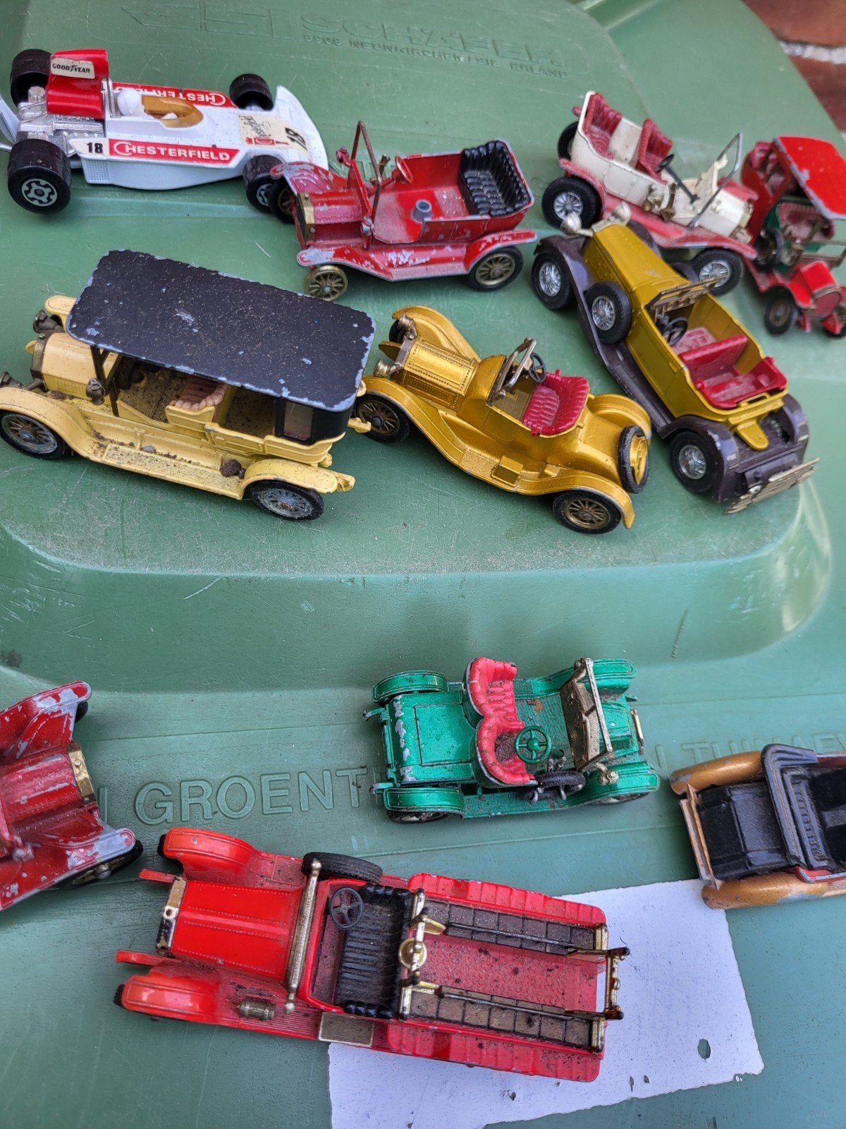 33 Oude Matchbox Auto's - Diverse Modellen, Ophalen of Verzenden, Gebruikt