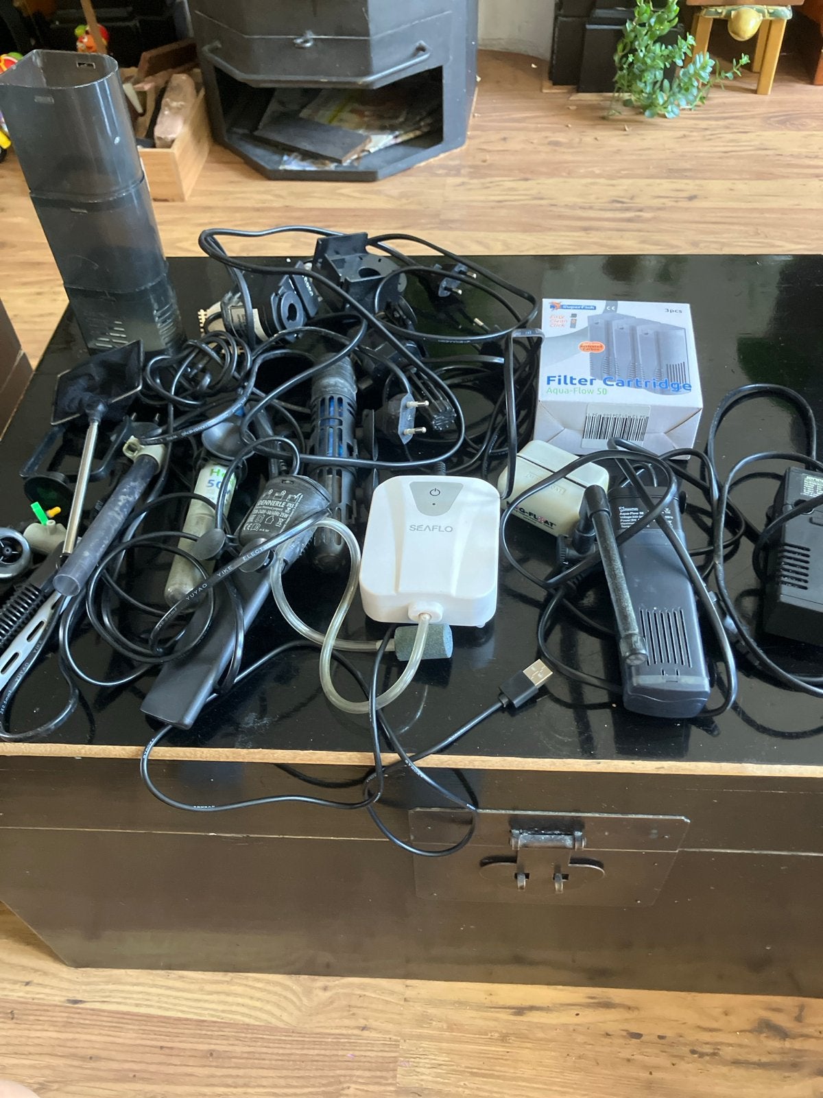 Diverse o.a. pompjes en verwarmingselementen, Ophalen of Verzenden, Verwarming, Gebruikt, Filter