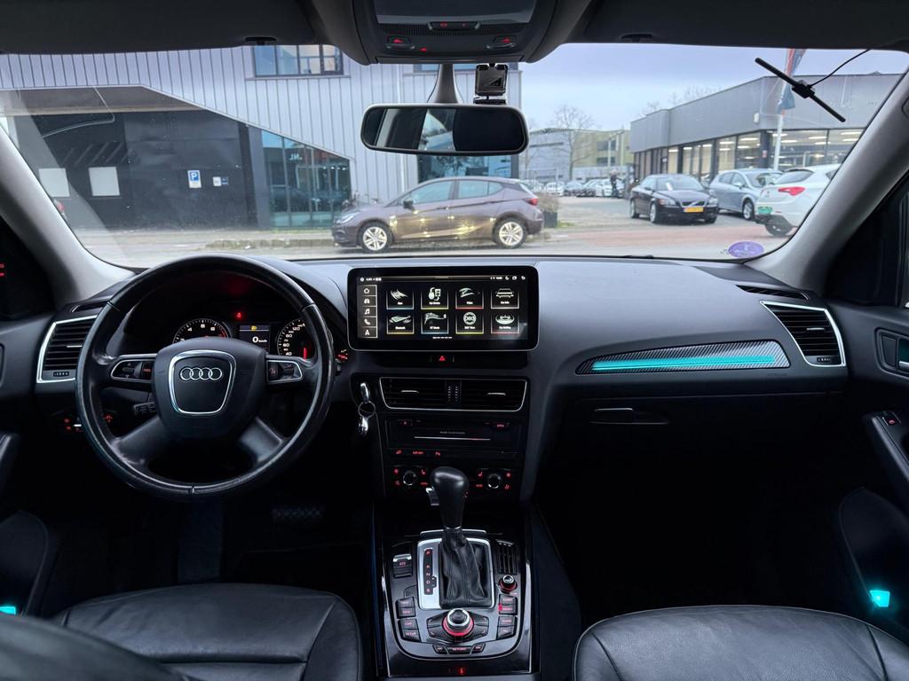 Audi Q5 2.0 TFSI quattro Pro Line AUT/Leer bekleding/Carplay, Auto's, Audi, Gebruikt, 4 cilinders, Geel, Bedrijf