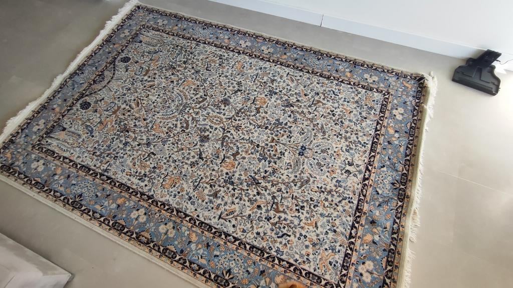 Twee Gebruikte Machinaal Gemaakte Perzische Tapijten 2x3m, Gebruikt, 200 cm of meer, Ophalen of Verzenden, Klassiek Perzisch