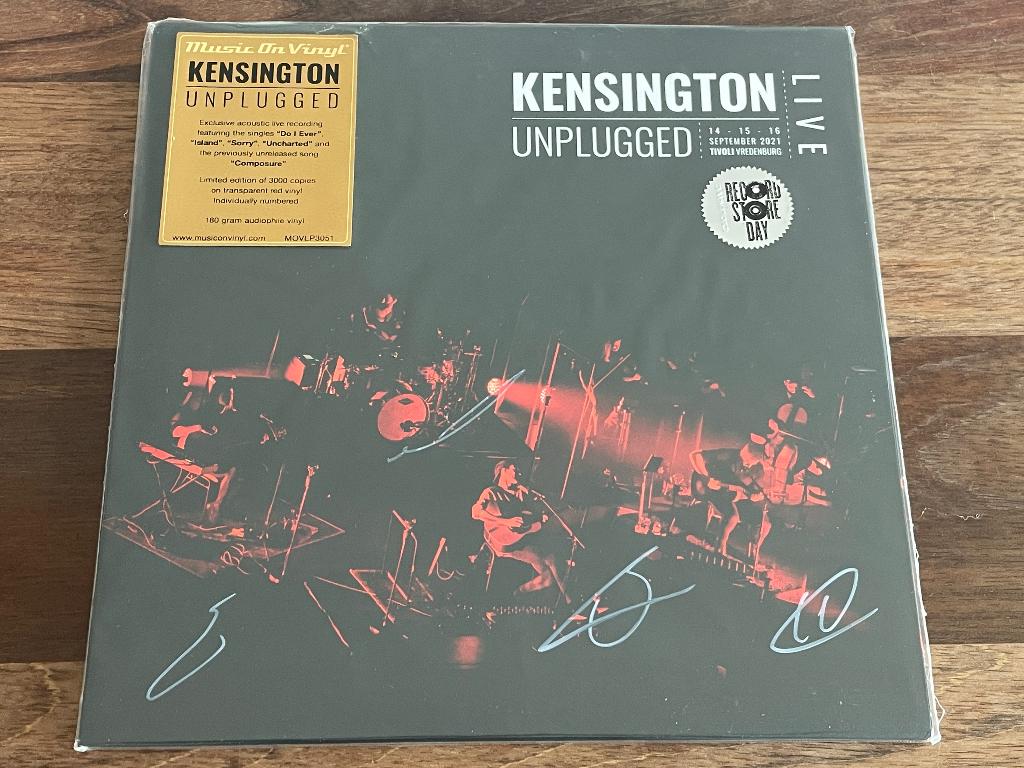 Vinyl 2LP Kensington Unplugged GESIGNEERD RED RSD 2022 NIEUW, Cd's en Dvd's, Vinyl | Pop, Geseald, Ophalen of Verzenden, Nieuw in verpakking