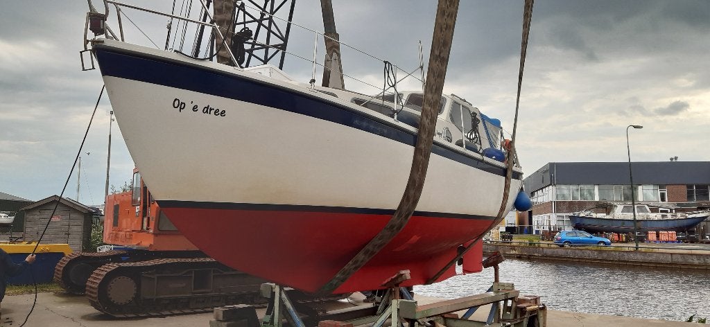 Motorsailer LM27, Watersport en Boten, Kajuitzeilboten en Zeiljachten, Overige merken, Gebruikt, 1.90 meter, Binnenboordmotor