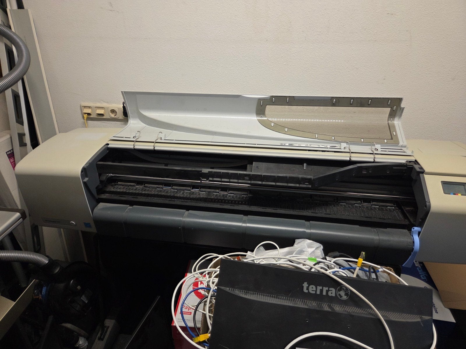 HP DesignJet 510 grootformaat printer + snijder, Kleur printen, Printer, Inkjetprinter, Ophalen of Verzenden