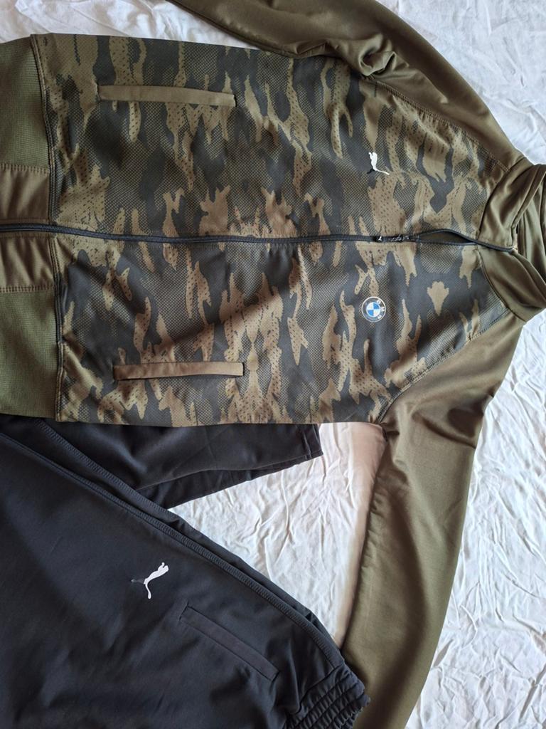 Puma BMW trainingspak - Camouflage/Zwart, Puma, Maat 48/50 (M), Nieuw, Ophalen of Verzenden