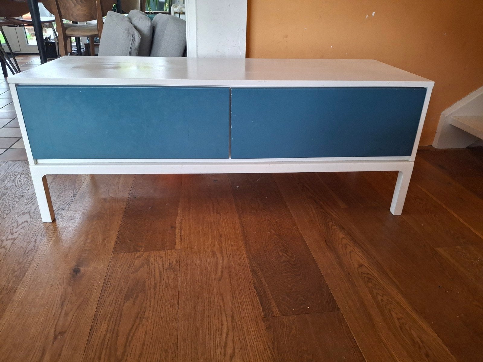 bankje ladekast bijzettafel schoenenkast 120b x 46 h, Ophalen, Gebruikt, 100 tot 150 cm, Minder dan 100 cm