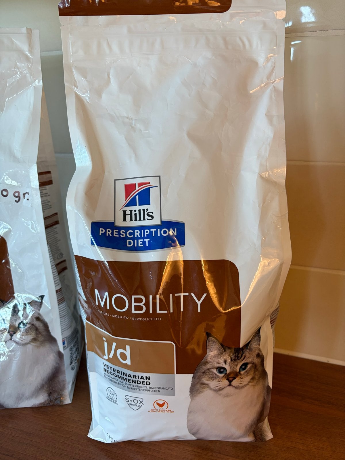 Hill’s kattenvoer Mobility J/D kip 3 kg + 880gram, Dieren en Toebehoren, Ophalen of Verzenden, Kat
