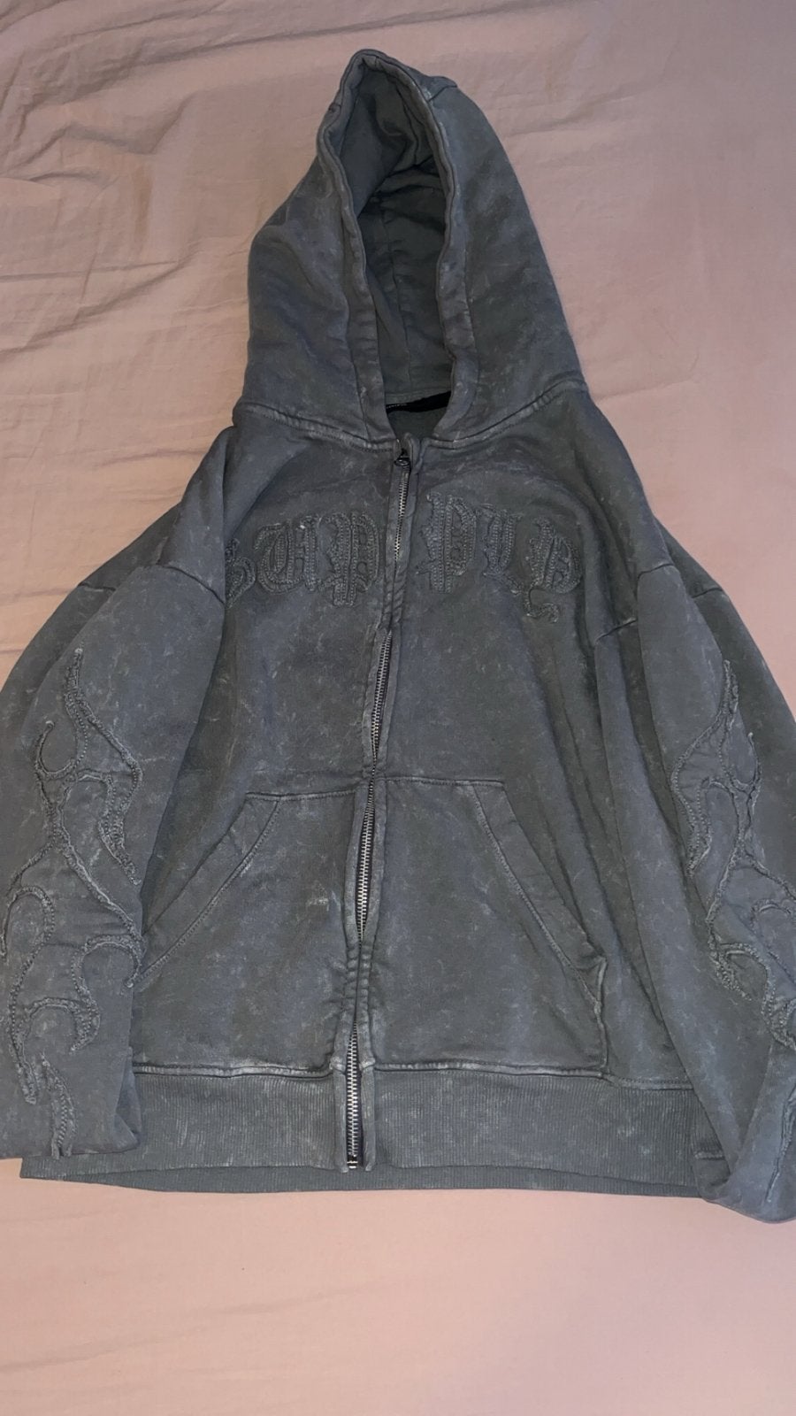 Supply & demand grijze vest maat 12-13 jaar, Kleding | Heren, Truien en Vesten, Ophalen, Zo goed als nieuw, Overige maten, Grijs