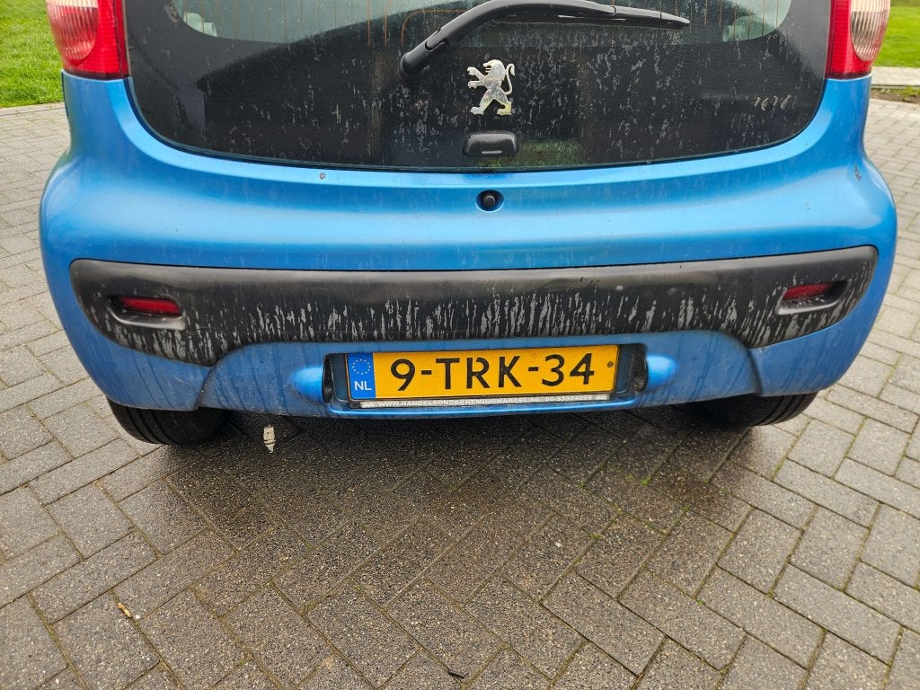 ACHTERBUMPER PEUGEOT 107, Niet ingevuld, Gebruikt, Niet ingevuld, Ophalen of Verzenden