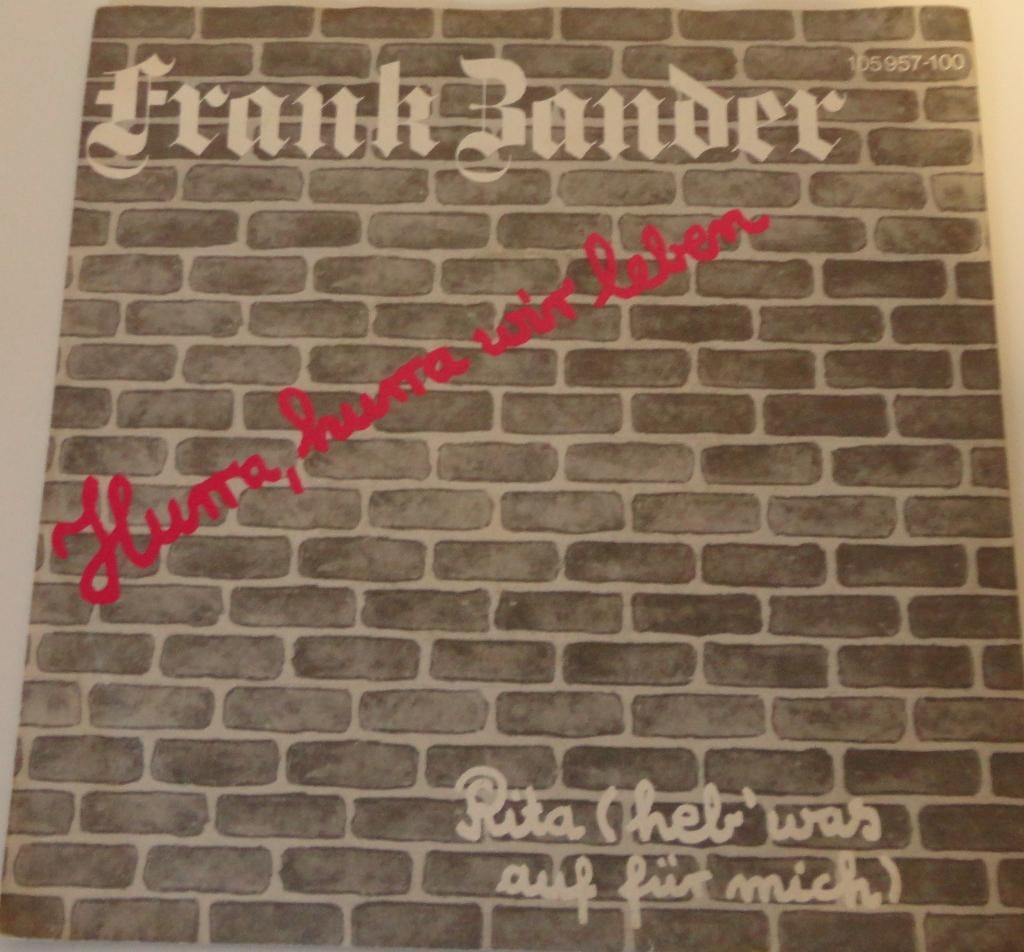 Frank Zander > Hurra Hurra wir leben, Ophalen of Verzenden, Gebruikt, Overige genres