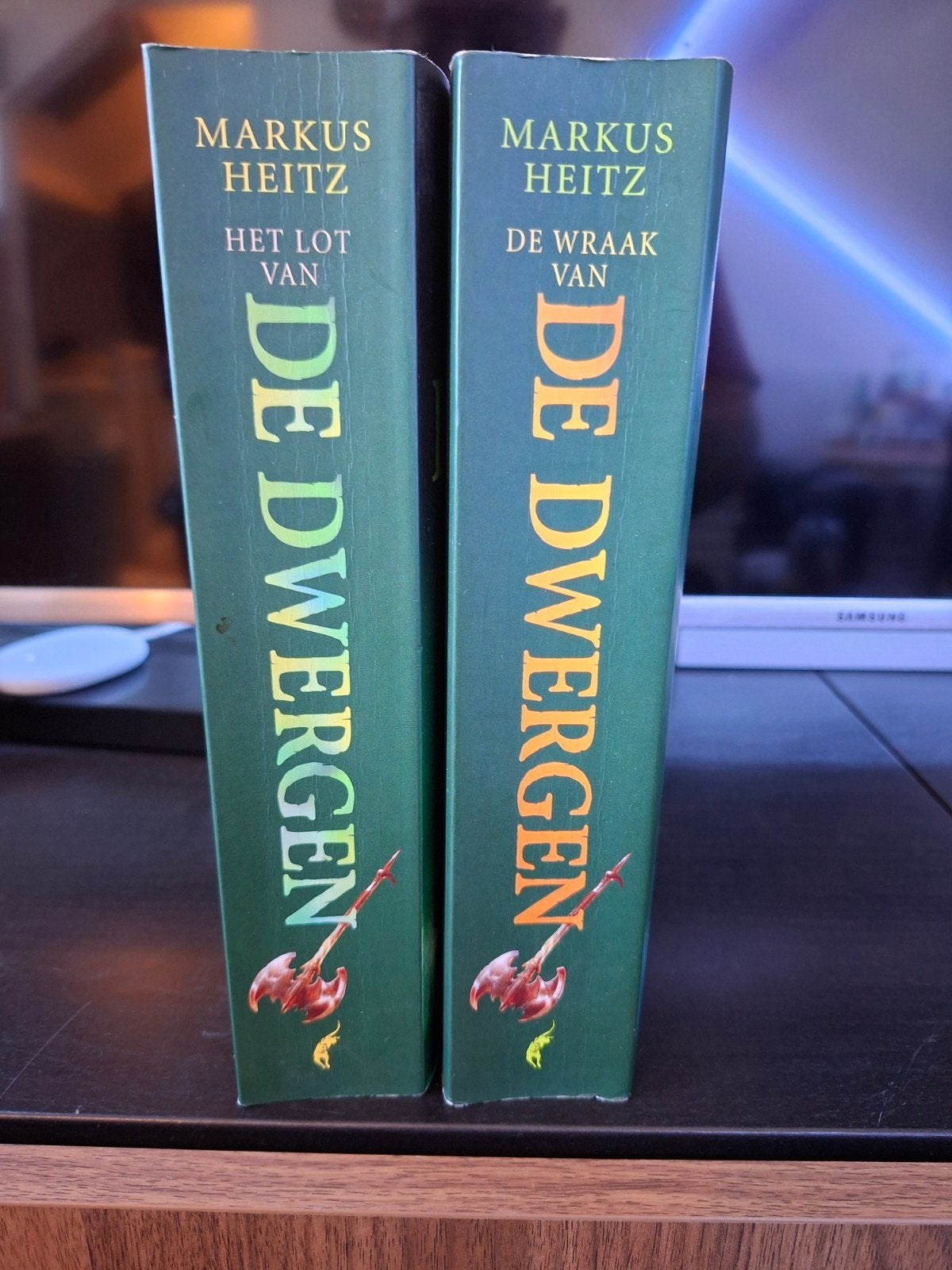 De Dwergen -Het Lot van de Dwergen & De Wraak van de Dwergen, Boeken, Ophalen, Gelezen, Markus Heitz