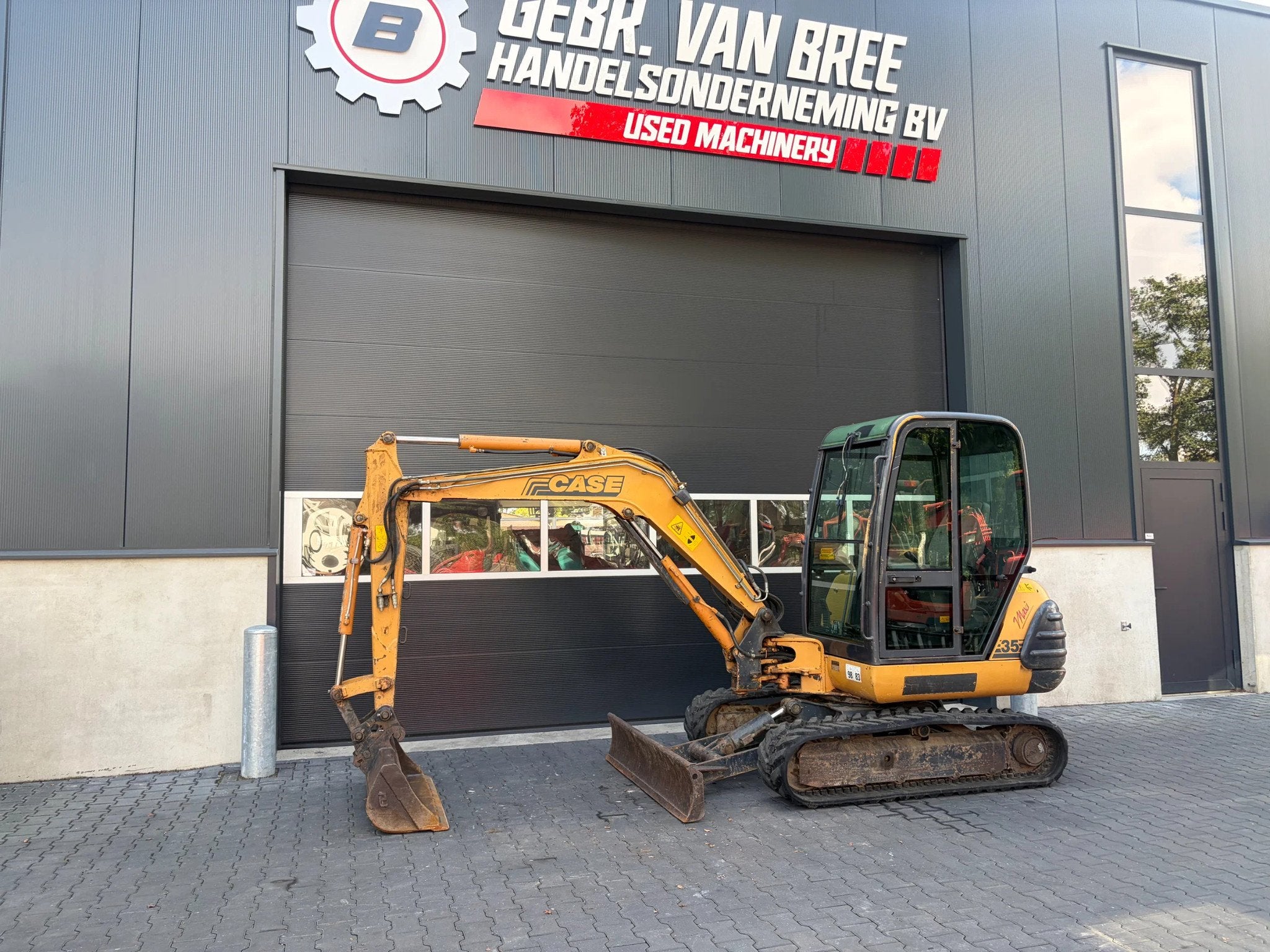 Case CX35 minigraver/graafmachine (bj 2001), Graafmachine