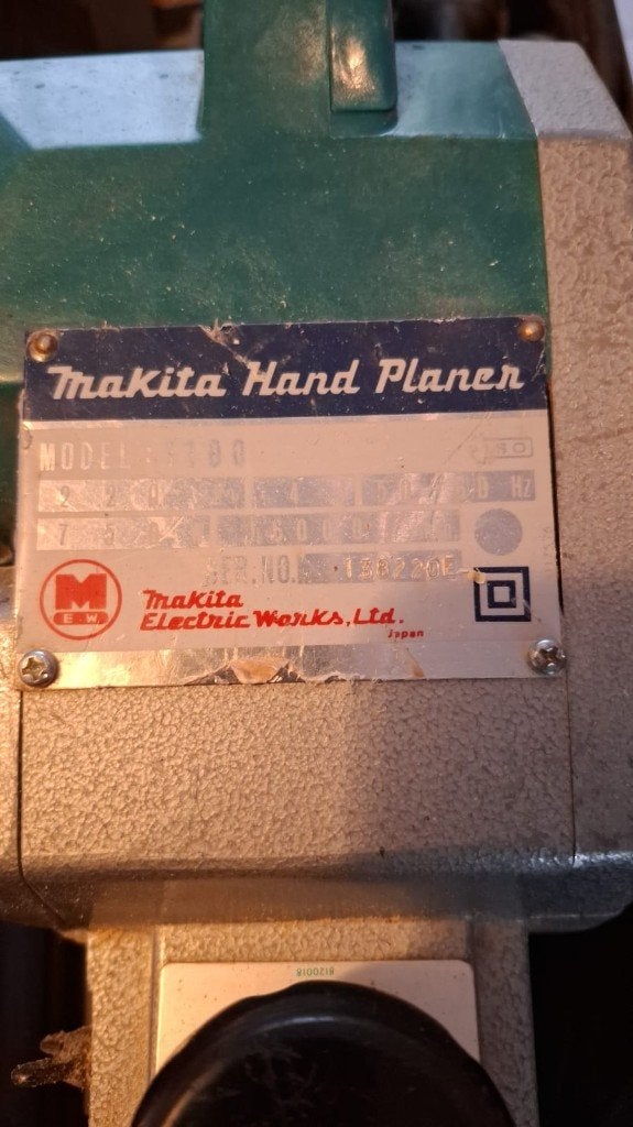 makita schaafmachine, Doe-het-zelf en Verbouw, Ophalen, Gebruikt, Elektrisch