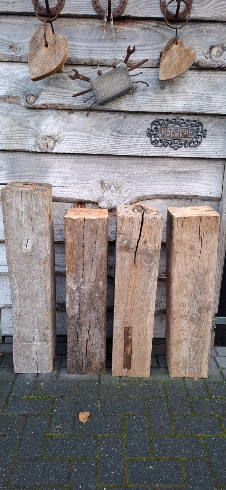 Eiken houten meerpaal, Ophalen of Verzenden