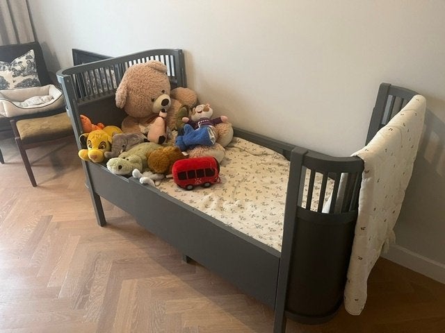 Sebra Killi meegroeibed, Ophalen of Verzenden, Gebruikt, Ledikant