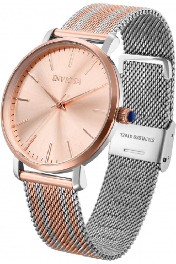 Invicta Angel 33937 Dameshorloge, Sieraden, Tassen en Uiterlijk, Horloges | Dames, Overige merken, Staal, Polshorloge, Ophalen of Verzenden