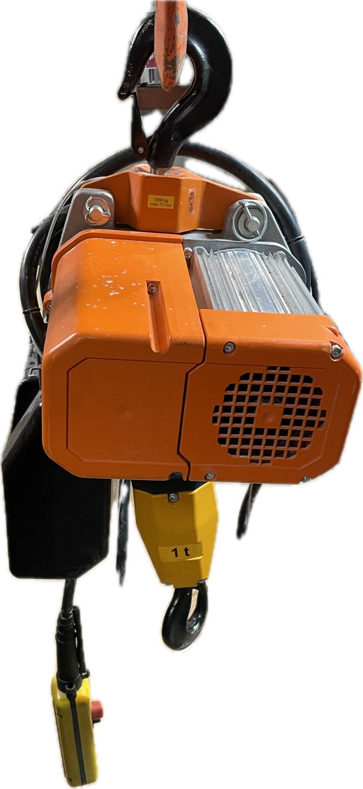 Rema 1 tons elektrische takel, Ophalen, Zo goed als nieuw, Elektrisch