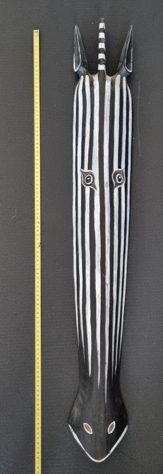 Unieke handgesneden zebra masker - Afrikaanse kunst, Ophalen