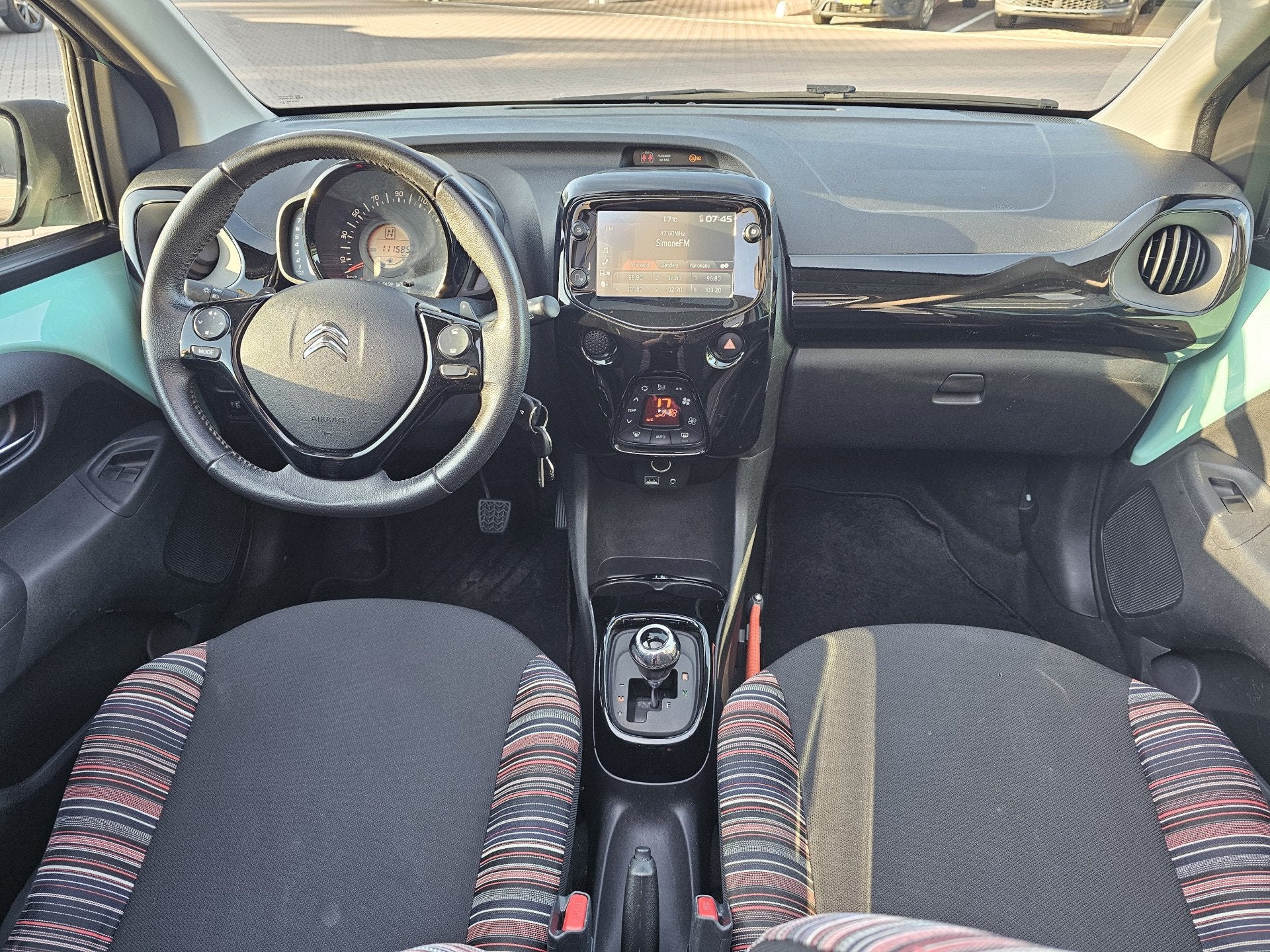 Citroën C1 1.0 VTi Airscape Shine | Cabrio | Automaat | Air, Auto's, Gebruikt, Euro 6, Verwarmde buitenspiegels, Met garantie (alle)