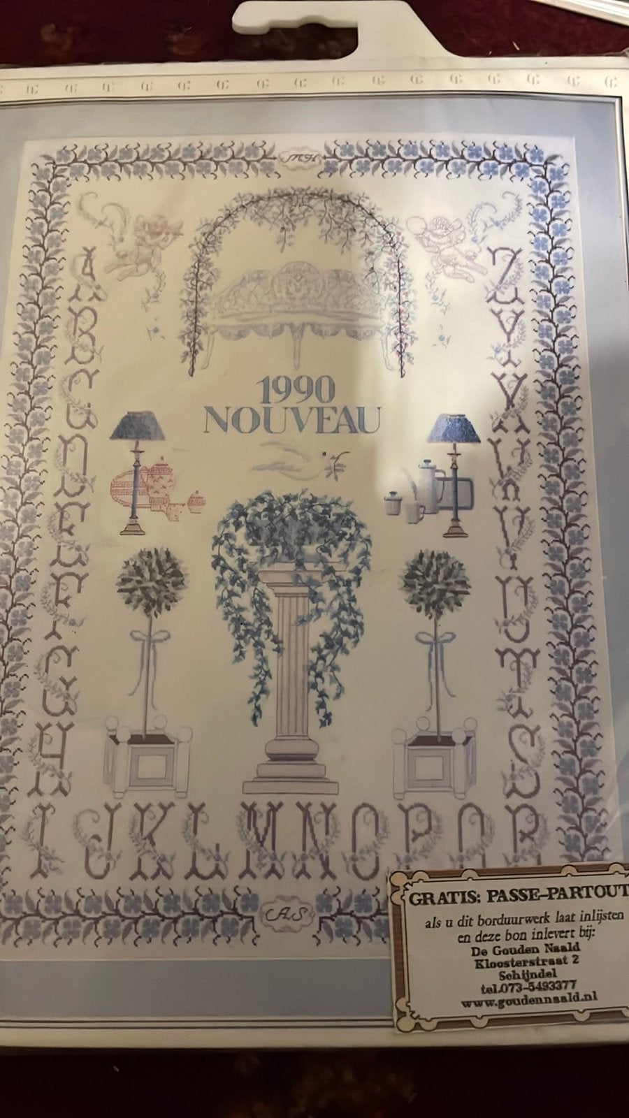 Thea gouverneur nouveau, Verzenden, Nieuw, Borduurpakket
