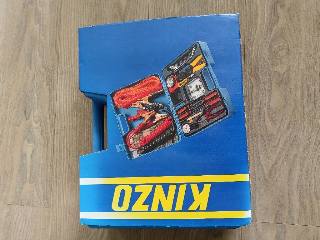 Kinzo Auto-pannenkoffer / Pechset (26-delig - Compleet), Auto diversen, Ophalen of Verzenden