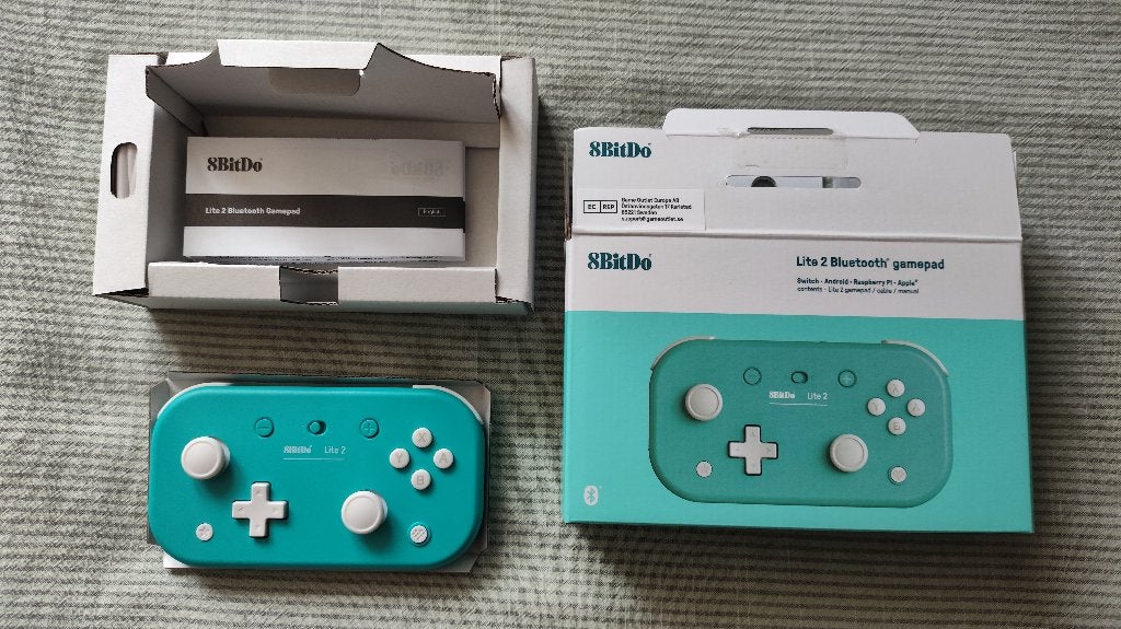 8BitDo Lite 2 BT controller voor Switch/Android, Spelcomputers en Games, Spelcomputers | Nintendo Consoles | Accessoires, Zo goed als nieuw
