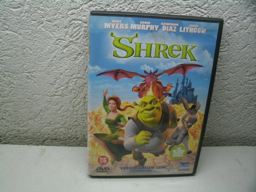 dvd 212k shrek verschrekkelijk leuk, Alle leeftijden, Ophalen of Verzenden, Zo goed als nieuw, Amerikaans