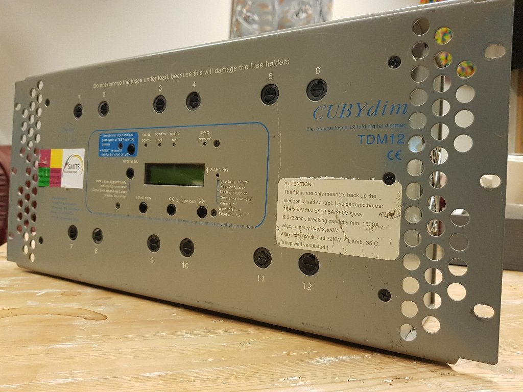 CUBYdim TDM12 digitale dimmer, Ophalen of Verzenden, Gebruikt