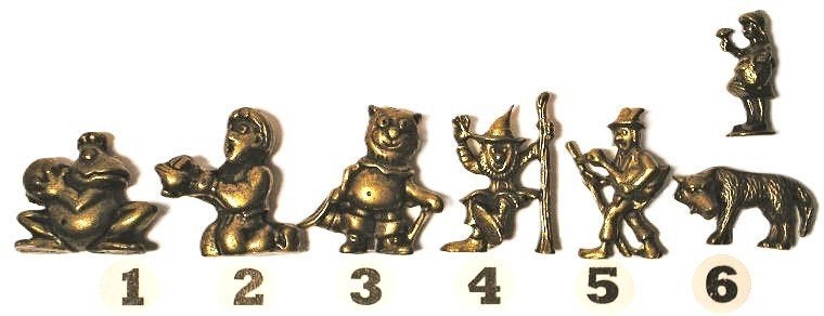 51/52-Ferrero kinder surprise metaal sprookjesfigures, Verzamelen, Ophalen of Verzenden, Zo goed als nieuw, Overige typen